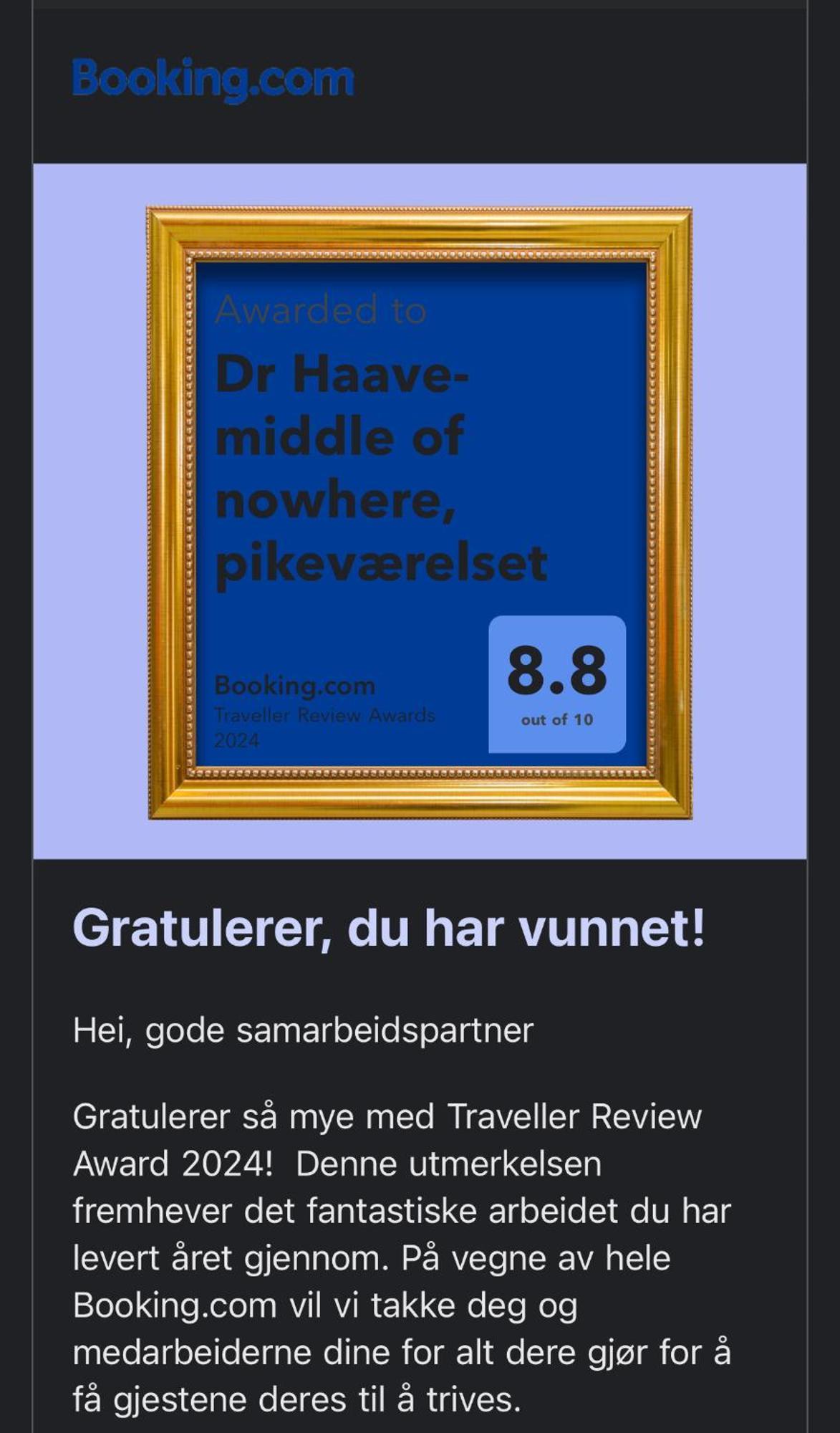 Dr Haave- Middle Of Nowhere, Pikevaerelset Sand  Esterno foto